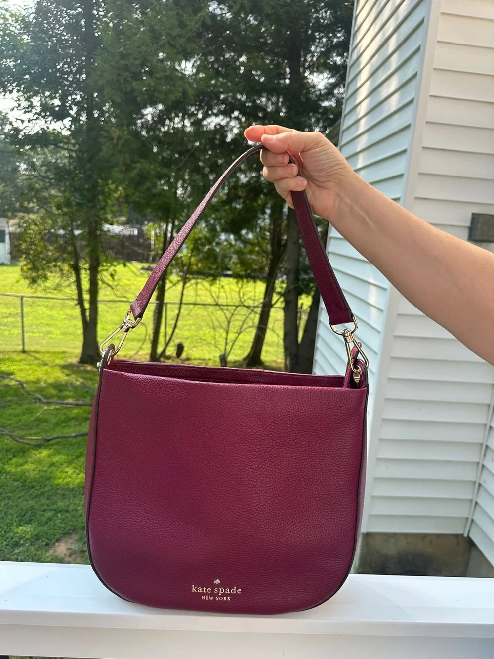 Kate Spade Lexy Shoulder Leather Large Hobo K4659